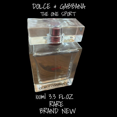 Men Dolce & Gabbana The One For Men Sport EDT Spray 3.3 OZ/100ml New   RARE 