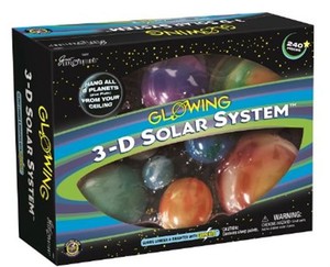 Details About School Science Project Classroom Bedroom Glow In The Dark 3 D Solar System