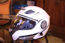 Casco Givi X.08 X-Modular bianco, taglia L o 59, condizioni ottime