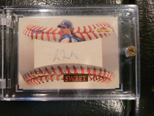 HOF Greg Maddux 2000 Fleer Showcase Sweet Sigs AUTO ATLANTA BRAVES CUBS PADRES