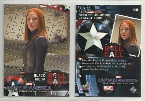 UD 2014 Captain America: Winter Solider SCARLET JOHANSSON Base Trading Card #92 - Picture 1 of 1