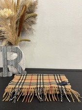 Burberry Classic Nova Check Lambswool Scarf; Certificate of Authentication