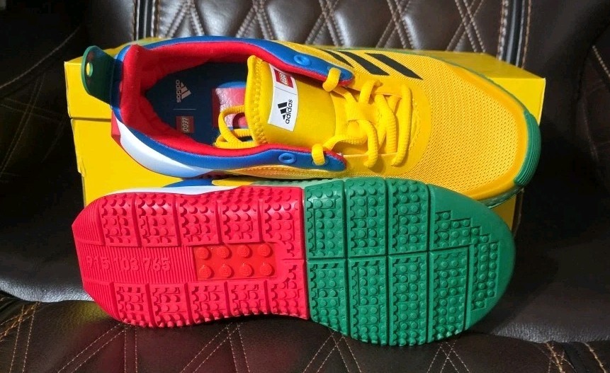 Size 4 (GS) - adidas Sport x LEGO Low Equipment Yellow for sale