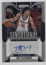 2024 Panini Prizm Sensational Signatures Silver Trey Alexander #SS-TRA Auto 1h6y