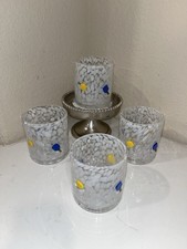 4-NWT MYSTIC ICON PICKLEBALL DESIGN JUICE GLASSES