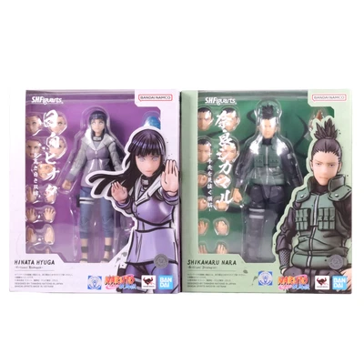 Bandai S.H.Figuarts Hinata Hyuga & Shikamaru Nara Expedited Naruto Shippuden - Image 1 of 4