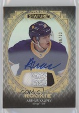 2020-21 Stature Rookies Portrait Variant 6/33 Arthur Kaliyev #110 Patch Auto 2o7