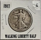 1917  Walking Liberty Half Dollar Good Below spot