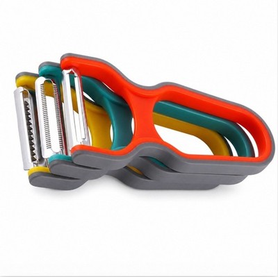 3Pc Vegetable Fruit Peeler Set Stainless Steel Potato Peeler Sharp Swivel Cutter