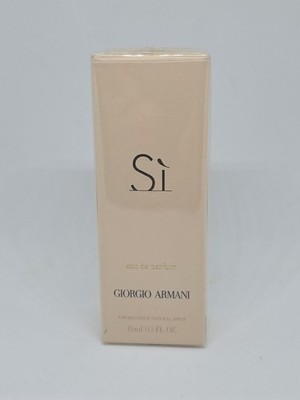 Si By Giorgio Armani Eau De Parfum Spray 15ml/0.5fl.oz. New In Box & Sealed