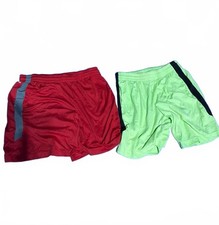 Boys Tek Gear Athletic Shorts Multi Color Large Husky - Lot of 2