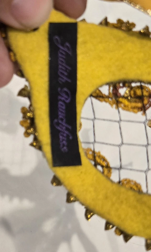 Cirque Du Soleil Handmade Original Mask By Judith Rauchfuss Eyemask - Image 4 of 4