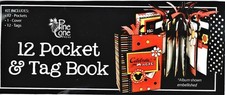PineCone Press KRAFT 5" x 7" 12 POCKETS TAGS CHIPBOARD ALBUM scrapbooking