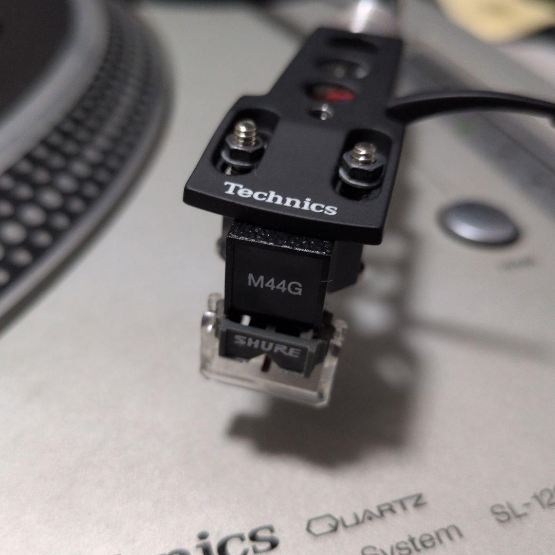 Technics SL-1200MK3D 1台 Shure / M44G Technics SL-1200MK3D Turntable Shure M44G Cartridge Direct