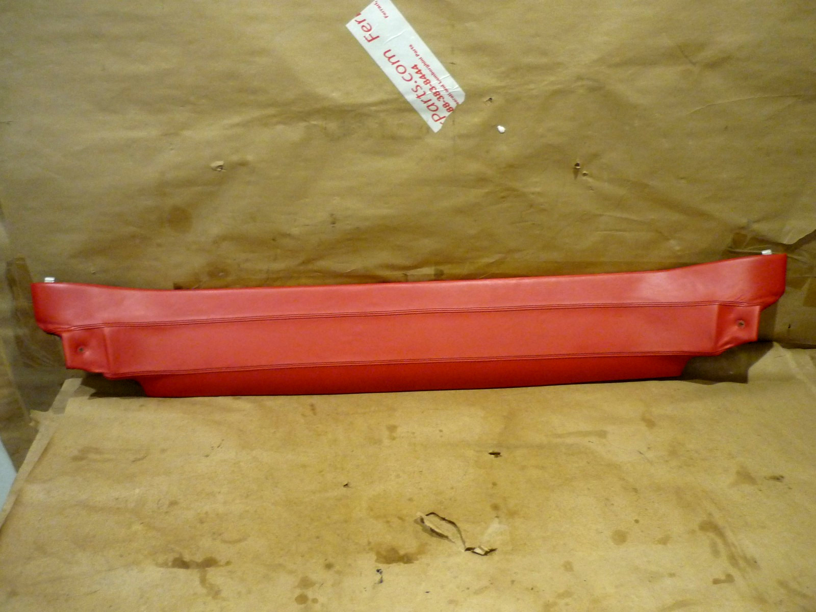 Ferrari 360 Modena - Rear Upper Window Trim - RED - P/N  65870201
