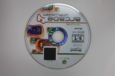 Xbox Live Arcade Unplugged Microsoft XBOX 360 DISC ONLY