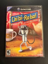 Chibi-Robo Nintendo Gamecube Game Disc Case and Inserts MISSING MANUAL Tested!