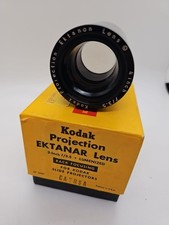 Kodak Projection Ektanar Lens 3" f/3.5 Lumenized Rack Focusing For....