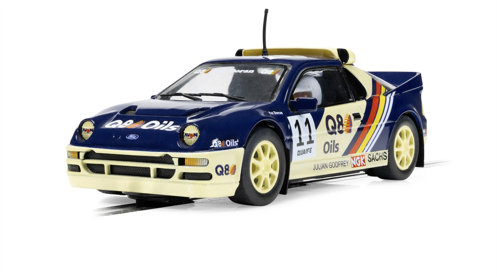 Scalextric C4667 Ford Rs200 Pat Doran 1:32 Slot Car - Image 7