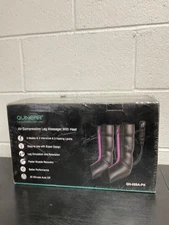Quinear Air Compression Leg Massager Heat Zipper Design Circulation QN-089A-PK