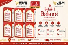 Shahi Deluxe 6 Box 288 Packet (48 Pcs Jumbo Box) | Premium Quality | Expiry 2028