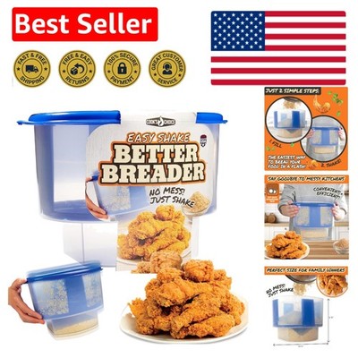 The  Better Breader Bowl - Mess-Free Batter Breading Station, 4oz