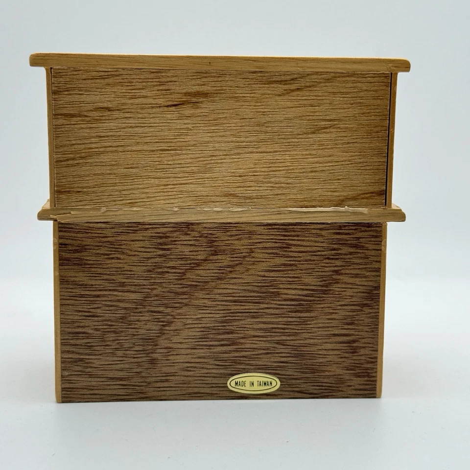 Escritorio enrollable miniatura vintage para casa de muñecas acabado nogal escala 1:12 Foto 3 de 4