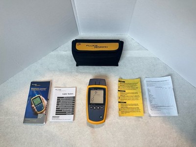 FLUKE NETWORKS MS2-100 MICROSCANNER 2 CABLE VERIFIER SHIPS FAST