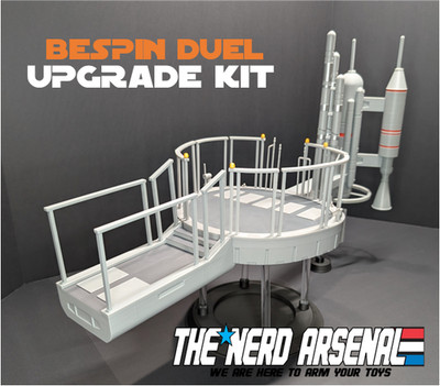BESPIN DUEL PLAYSET UPGRADE KIT for Star Wars Black Series 1:12 READ DESCRIPTION