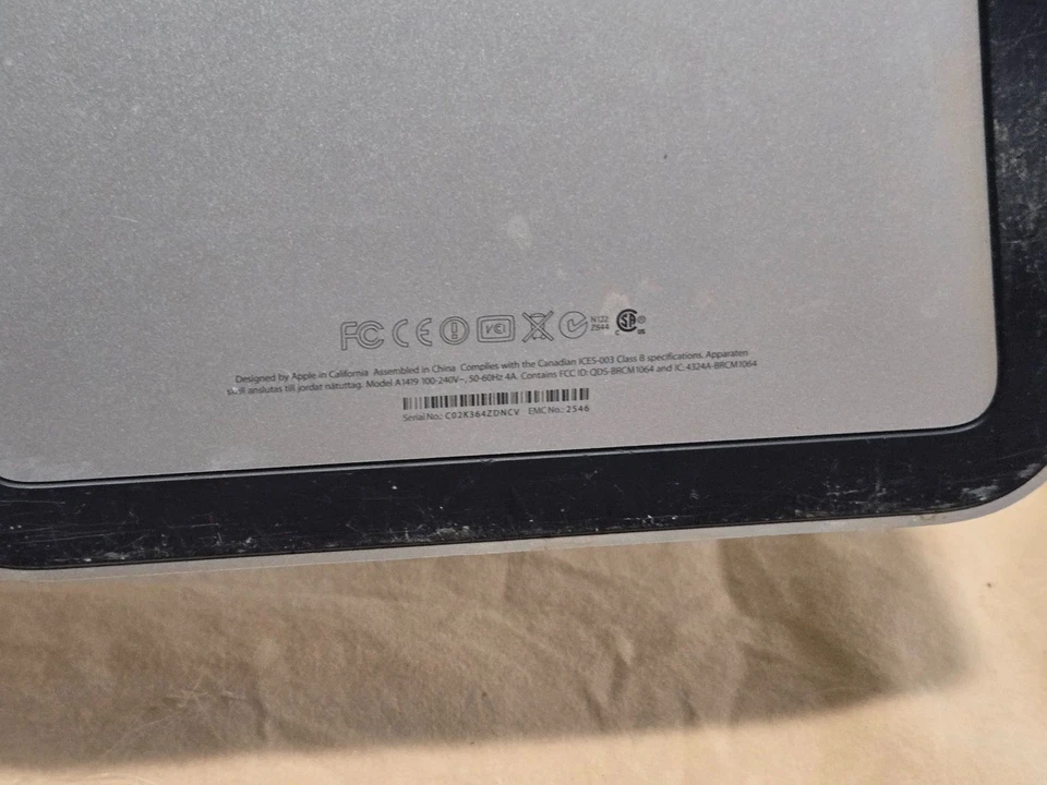 Apple iMac All-in-One 27" -inch Model-A129 | For Parts/Repair - Image 4 of 4