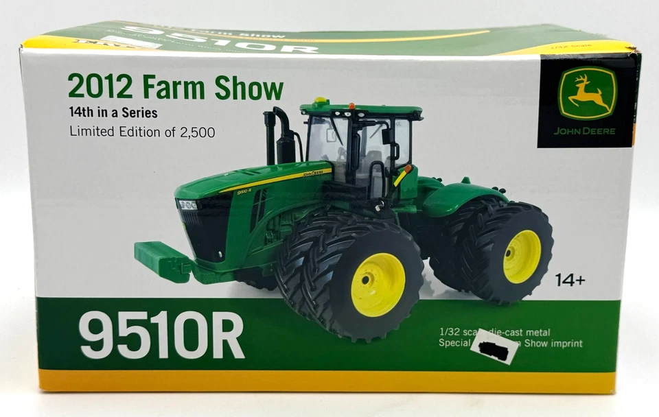 ERTL - 2012 Farm Show - Tractor John Deere 9510R - Escala 1:32 Foto 3 de 4