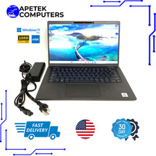 Dell 14" Latitude 7410 i7-10610U 1.8 - 2.3 GHz 16GB RAM 256GB M.2 Win11 Used