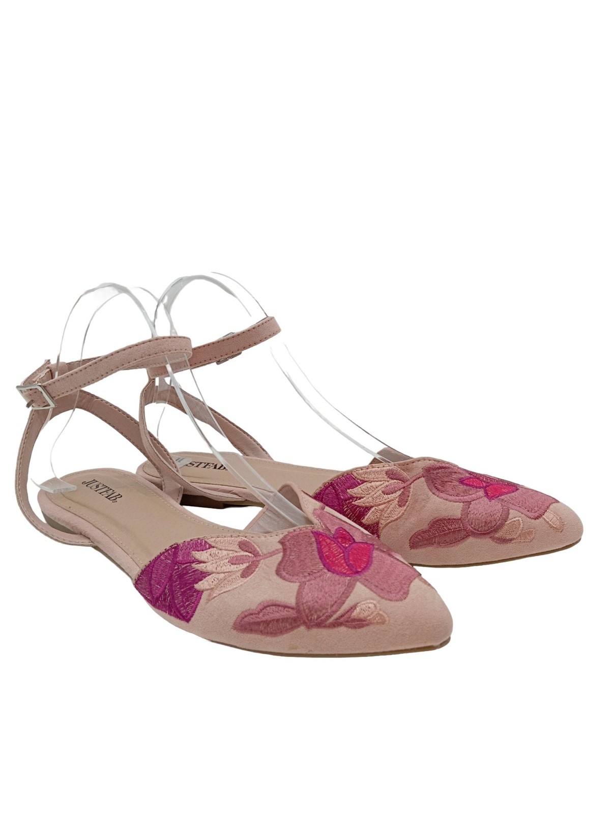 JUSTFAB Bailarinas sin talón Mujeres Bailarinas Talla EU 38.5 nude-rosa