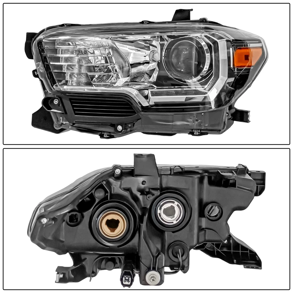 Pair Left & Right Headlight Assembly W/O bulbs For 2016-2023 Toyota Tacoma Foto 2 de 4