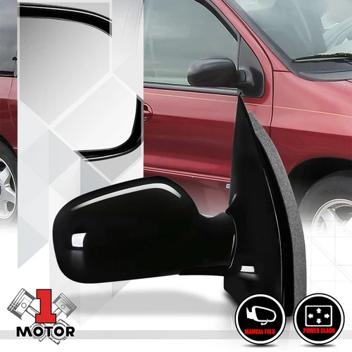 [Right] Passenger Side Power Foldable Replacement Mirror for 99-03 Ford Windstar