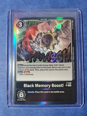 Digimon Black Memory Boost! · P-039 · SR · Digimon Generation · EN   NM