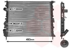 Radiateur Dacia Solenza