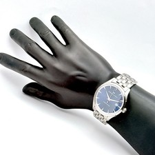 Hamilton Jazzmaster Gent Watch Blue Dial Quartz Timepiece Authentic Classic 3