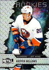 2020-21 Skybox Metal Universe #128 Kieffer Bellows RC New York Islanders Rookie