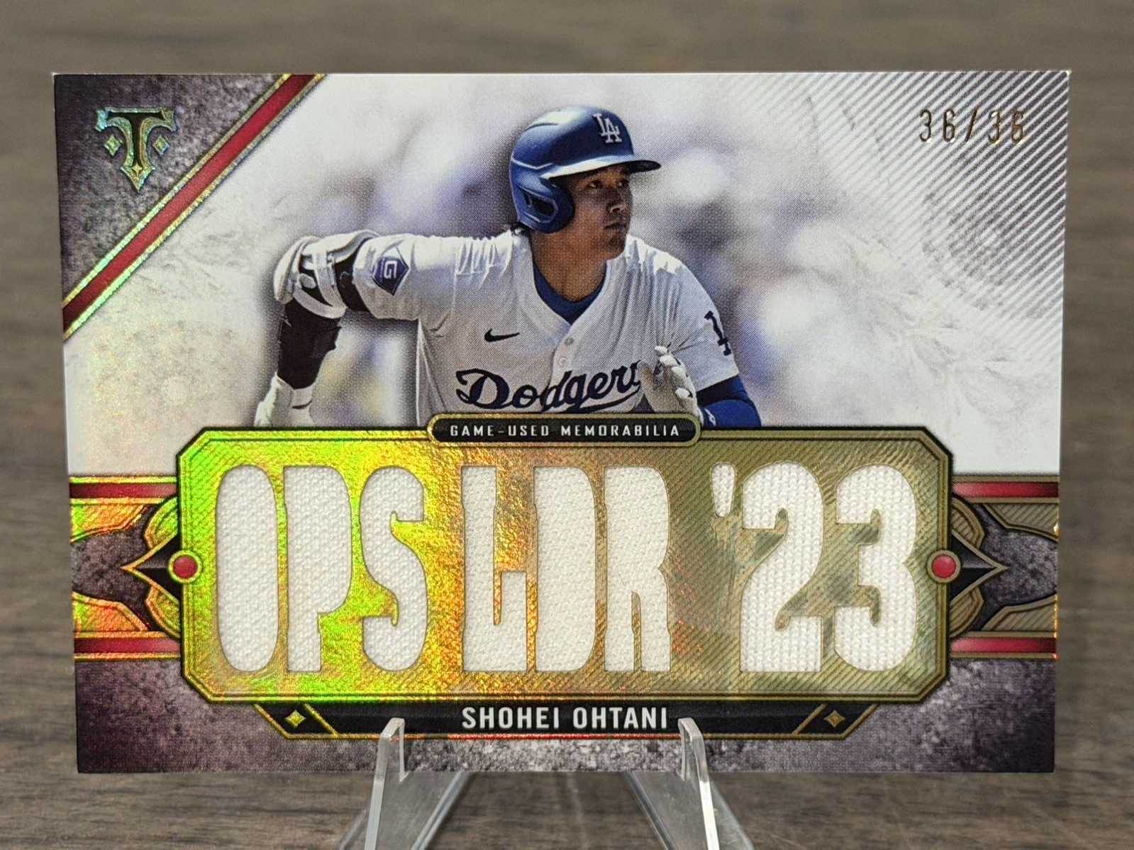 Shohei Ohtani 2024 Topps Triple Threads #TTR-SHO4 Relics /36 Price