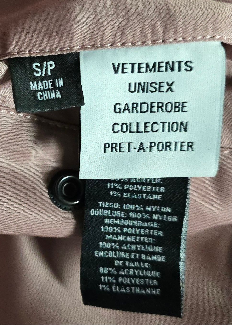 vetements Reversible Bomber Jacket (110) 72756865 image 9