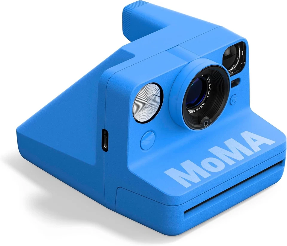 New POLAROID x MoMA CAMERA Instant Film Now 3rd Generation I-Type + 3 Straps NIB - Image 3 of 4