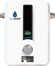 Calentador de agua eléctrico sin tanque EcoSmart ECO 11, 13KW a 240 voltios con patena...
