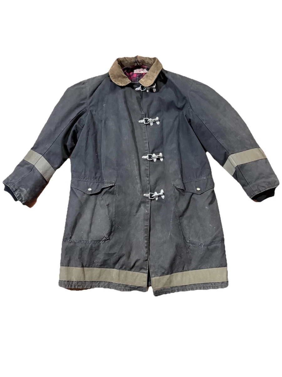 ジャケット・アウター 90s~ hooded fireman coat archive gray firefighter jacket | eBay