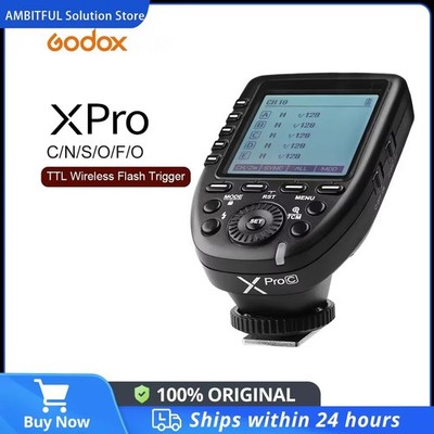 Godox XPro-C/N/S/F/O Serie Blitz Trigger für Canon/Nikon/Sony/Fujifilm/Olympus