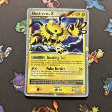 Electivire LV. X 121/123 LP -Holo Rare Pokemon Card- Mysterious Treasures (5k on eBay