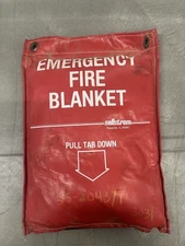 Sellstrom S97450 Fire Blanket And Pouch,Fiberglass
