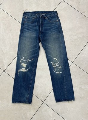 LVC Levi's Vintage Clothing 1955 32x32 501XX BigE Selvedge Jeans