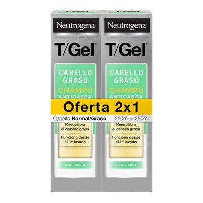 Anti-Schuppen Shampoo Neutrogena Gel Champú Anticaspa Graso 250 ml