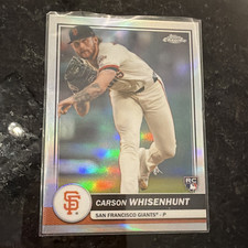 Topps 2026 Topps Chrome Carson Whisenhunt RC #61 San Francisco Giants